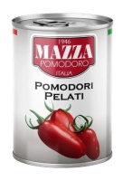 Помидоры целые очищенные Mazza Pomodoro Whole peeled tomatoes 400 г ж/б