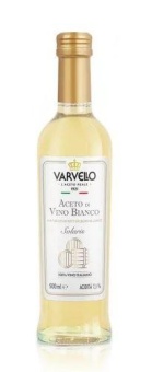 Уксус Varvello винный белый 100% Итальяно кислотность 7,1 % 500 мл