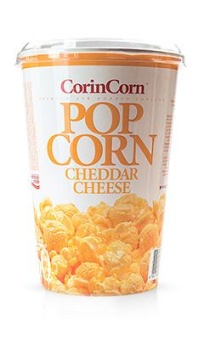 Попкорн CorinCorn в стакане сырный 50 г