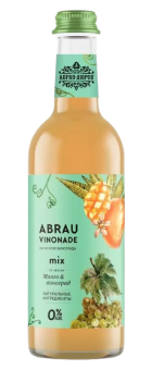 Напиток безалкогольный сильногазированный Abrau Vinonad со вкусом Манго и Винограда 375 мл стекло