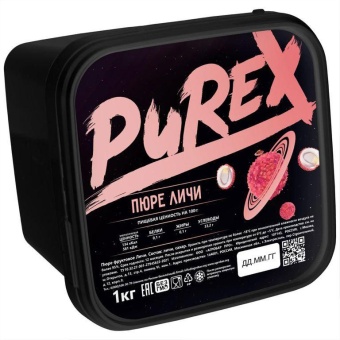 Пюре Purex личи 1 кг