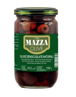 Оливки Зеленые без косточек Mazza Olive verdi denocciolate 270 г/130 г ст/б
