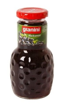Нектар Granini чёрная смородина 25%  стекло 250 мл