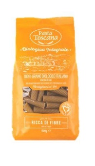 Паста Toscana Тортильони № 94 цельнозерновая с омега-3 500 г