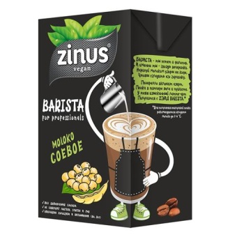 Напиток Zinus Barista молочный соевый 1 л