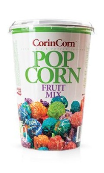 Попкорн CorinCorn в стакане фруктовый микс 90 г
