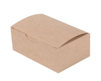 Коробка OSQ FAST FOOD BOX L для наггетсов, куриных крыльев, картофеля фри 25 шт (500 шт./10 уп./кор.)