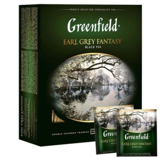 Чай Гринфилд Earl Grey 100 пакетиков