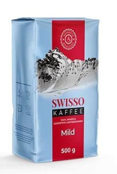 Кофе Swisso Mild молотый обжаренный 500 г