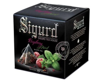 Чай Sigurd Raspberry & Mint черный малина-мята 15*2г