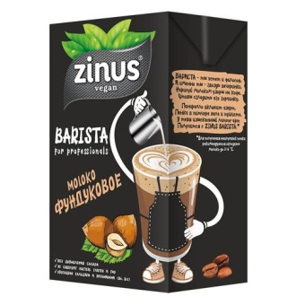 Напиток Zinus Barista молочный фундуковый 1 л