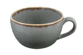 Чашка Porland Dark Grey Seasons чайная фарфор 340 мл