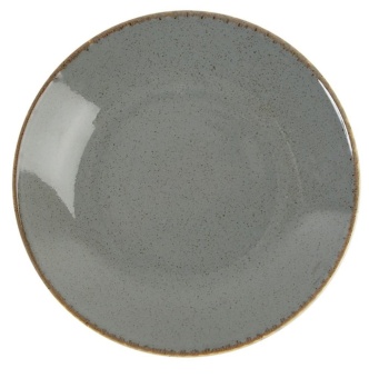 Тарелка Porland Dark Grey Seasons глубокая фарфор 26 см