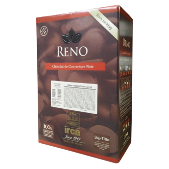 Шоколад чёрный RENO FONDENTE 64% в дропсах 5 кг