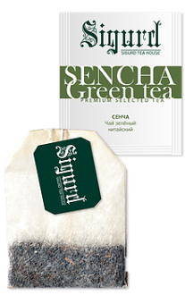 Чай Sigurd Sencha Green Tea Сенча зеленый 30 шт