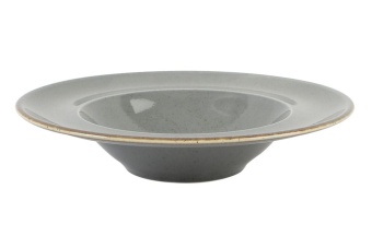Тарелка Porland Dark Grey Seasons глубокая фарфор 25 см