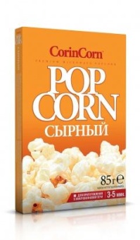 Попкорн CorinCorn зерно для СВЧ сыр 85 г