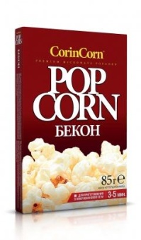 Попкорн CorinCorn зерно для СВЧ бекон 85 г