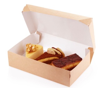 Коробка для десертов OSQ CAKE 6000 255x255x105 мм 15 шт (75 шт./5 уп./кор.)