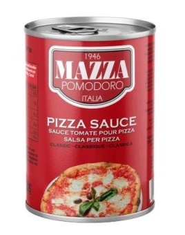 Соус томатный для пиццы классик Mazza Pomodoro Pizza sauce classic 12/14 brix 400г ж/б